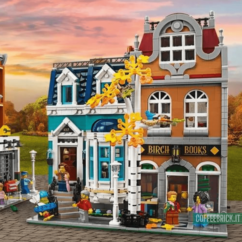 Explora los Detalles y la Elegancia Europea con el set LEGO® Creator Expert de la Librería 10270 LEGO® - CoffeeBrick.it