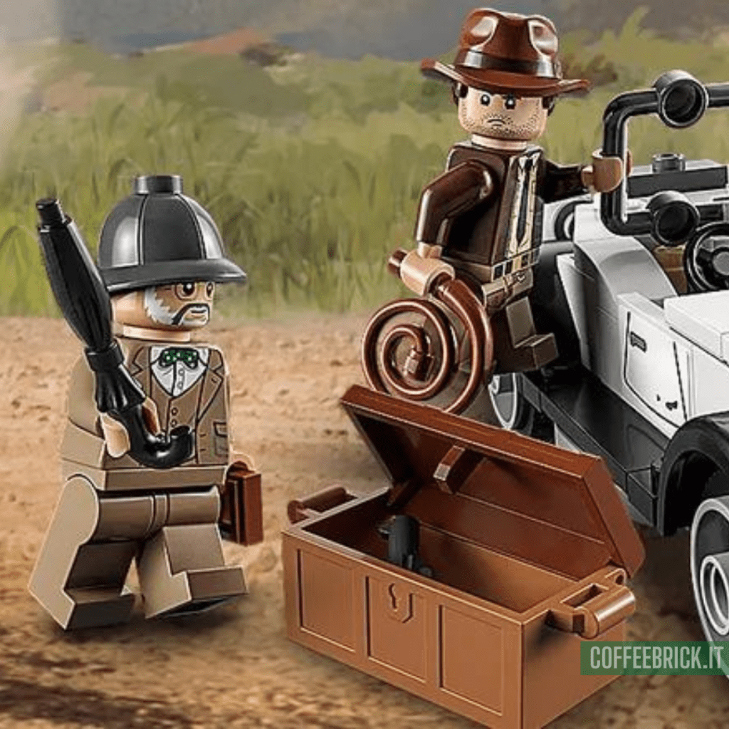 Explora las Aventuras Épicas con el Set LEGO Indiana Jones™ El Persecución del Caza 77012 LEGO® - CoffeeBrick.it