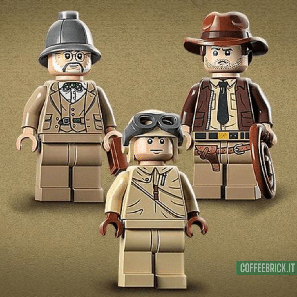 Explora las Aventuras Épicas con el Set LEGO Indiana Jones™ El Persecución del Caza 77012 LEGO® - CoffeeBrick.it