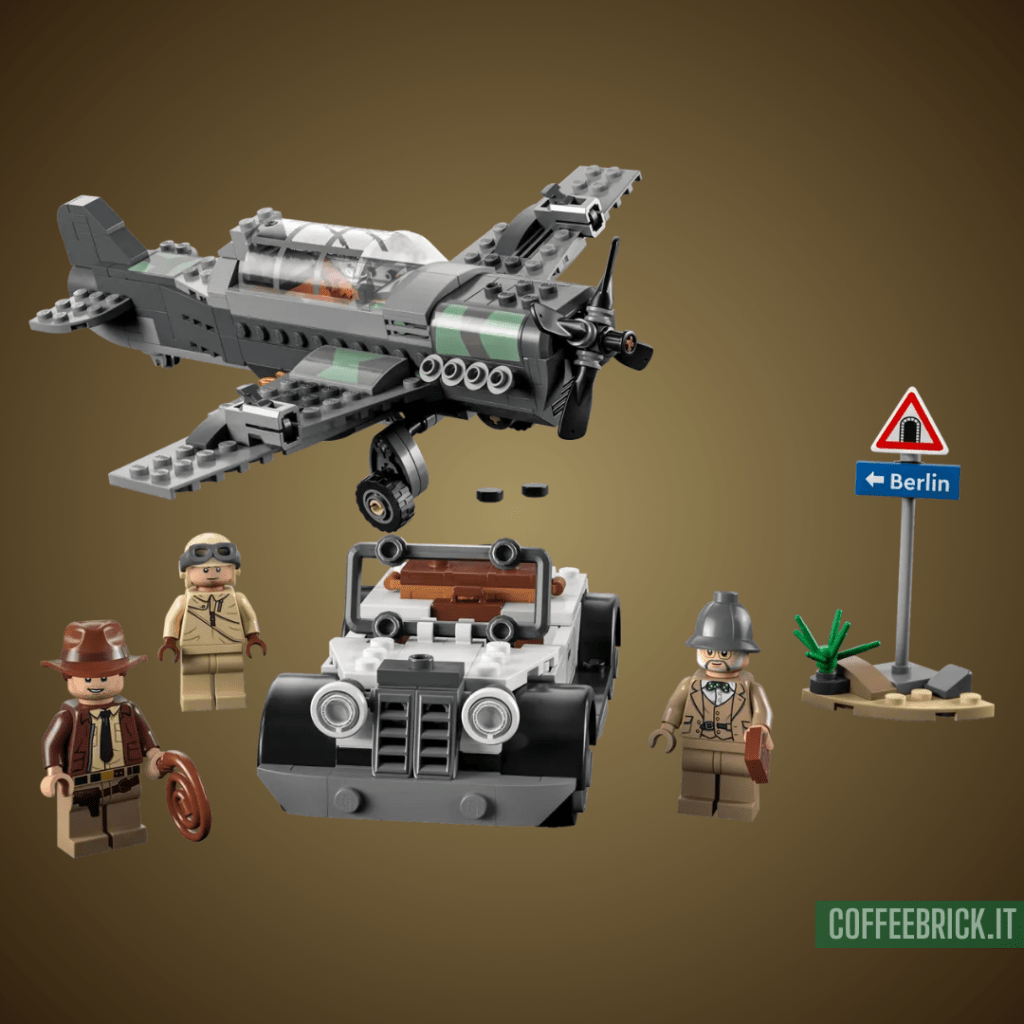 Explore Epic Adventures with the LEGO Indiana Jones™ Fighter Plane Chase 77012 LEGO® Set - CoffeeBrick.it