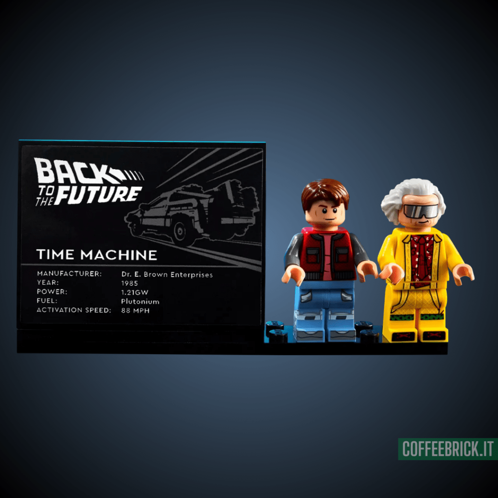 Explore the Past, Present, and Future with the Back to the Future Time Machine 10300 LEGO® - CoffeeBrick.it