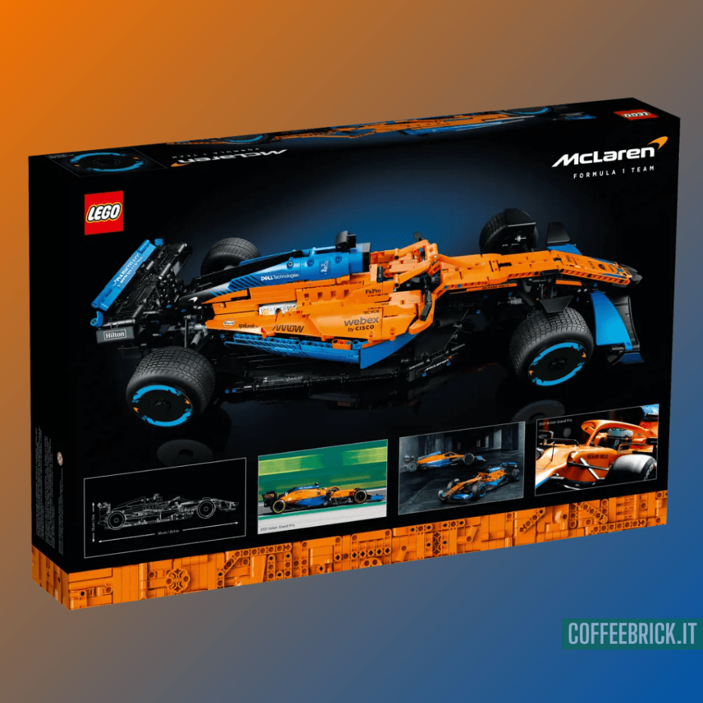 Découvrez l'Excellence des Courses avec l'Ensemble La voiture de course McLaren Formula 1™ 42141 LEGO® - CoffeeBrick.it