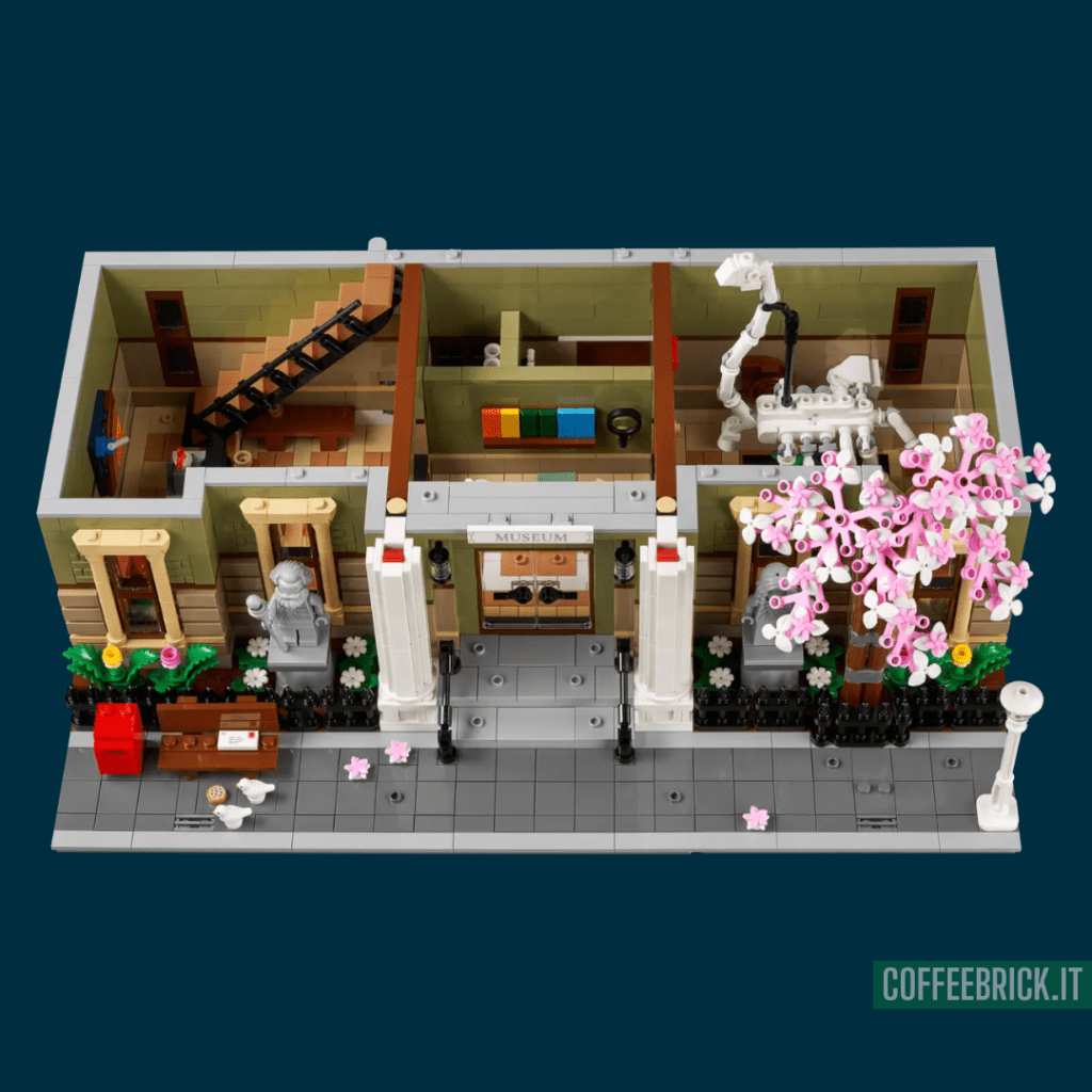 Erkunde deinen Entspannungsraum mit dem Naturhistorisches Museum 10326 LEGO® Set - CoffeeBrick.it