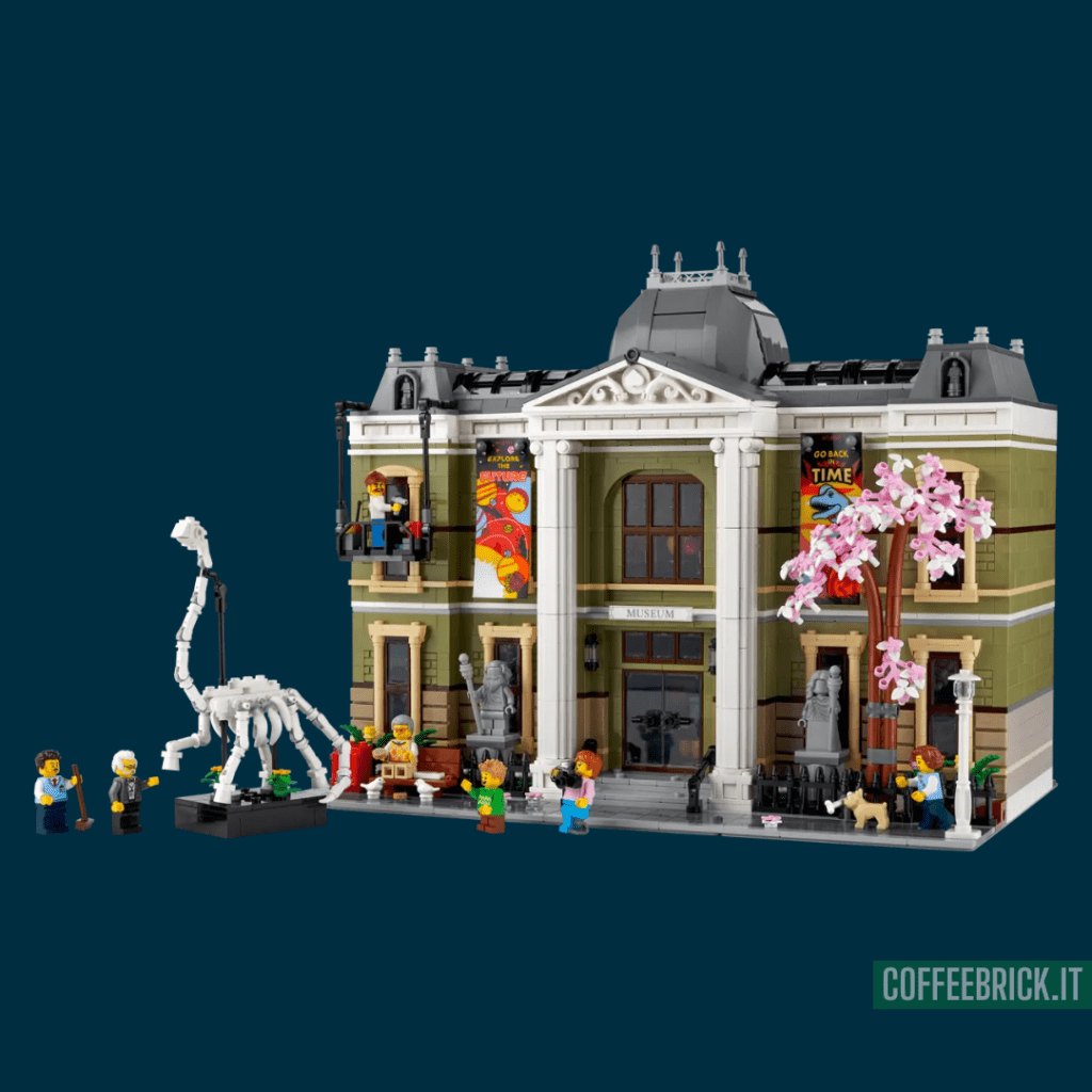 Erkunde deinen Entspannungsraum mit dem Naturhistorisches Museum 10326 LEGO® Set - CoffeeBrick.it
