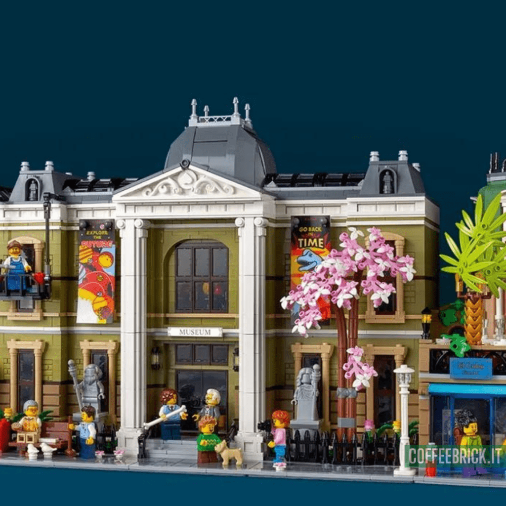 Explorez votre espace de détente avec le set Le Muséum d’Histoire naturelle 10326 LEGO® - CoffeeBrick.it