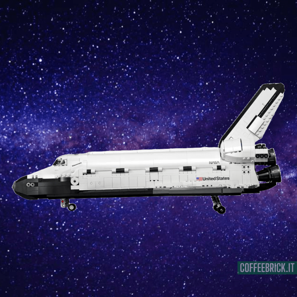 Erkunden wir das unendliche Universum mit dem Spaceshuttle Discovery 10283 LEGO®: Ein aufregender Weltraumtrip - CoffeeBrick.it
