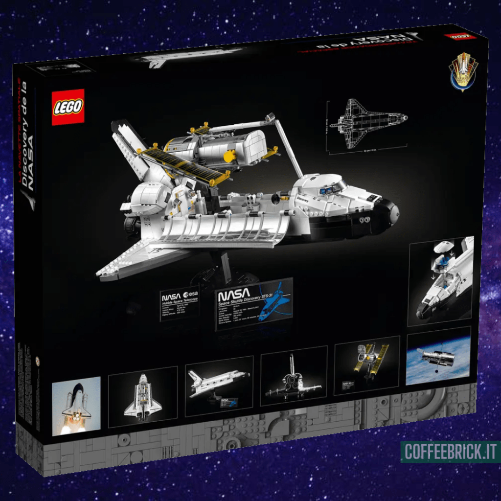 Explorons l'univers infini avec la navette spatiale Shuttle Discovery 10283 LEGO® : Un voyage passionnant dans l'espace - CoffeeBrick.it
