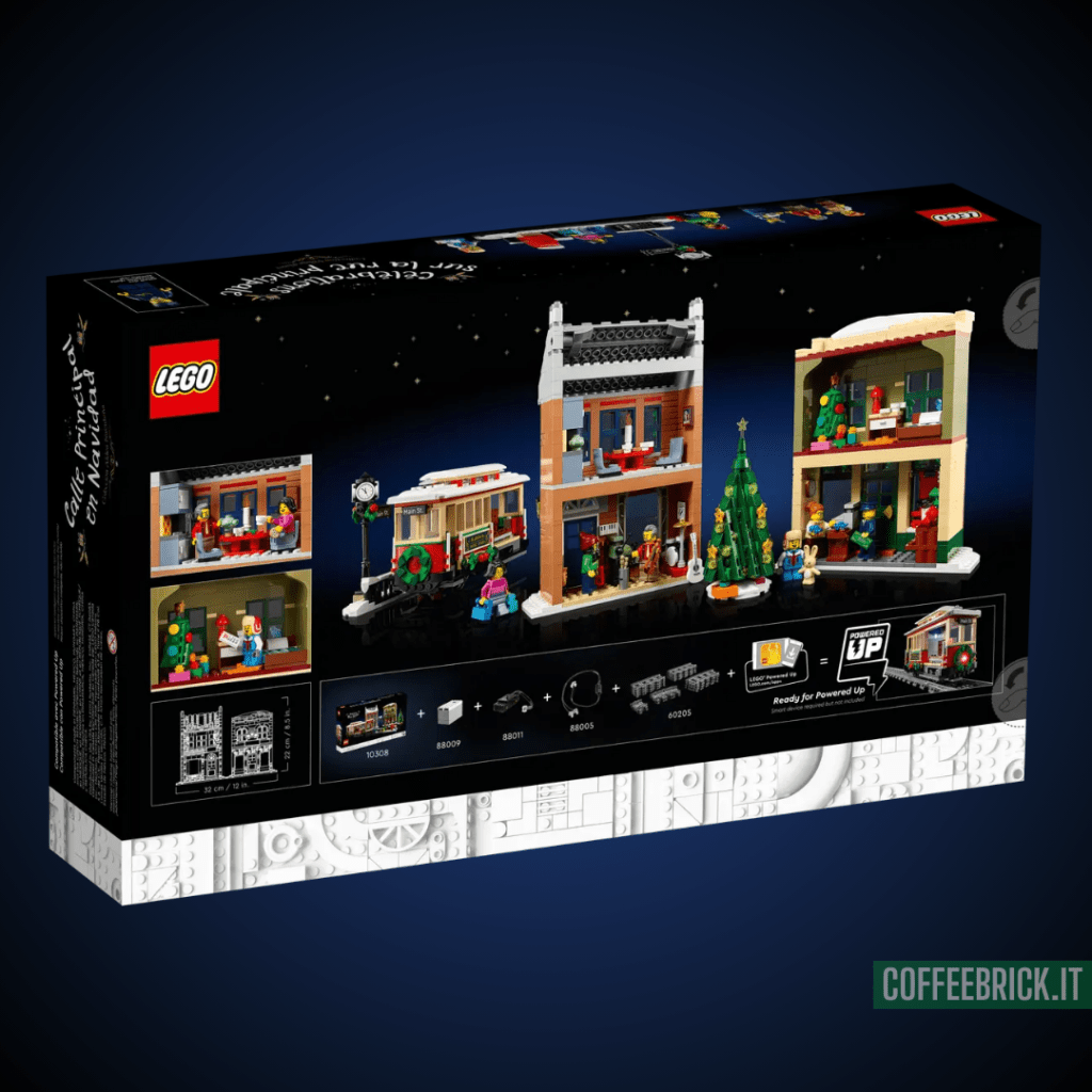 La magia de la Navidad cobra vida: Descubre el fantástico set de Calle Principal en Navidad 10308 LEGO® - CoffeeBrick.it