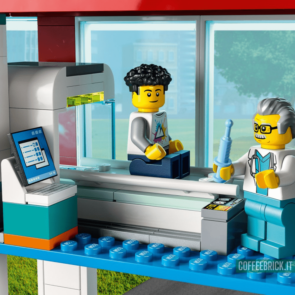 Explora el Mundo del Hospital 60330 LEGO®: Diversión y Aprendizaje para los Pequeños Médicos - CoffeeBrick.it