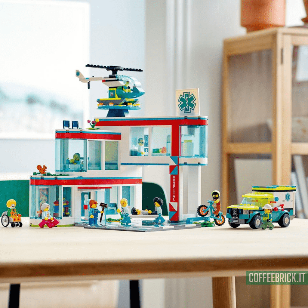 Explore the World of the Hospital with the 60330 LEGO® City: Fun and Learning for Little Doctors - CoffeeBrick.it
