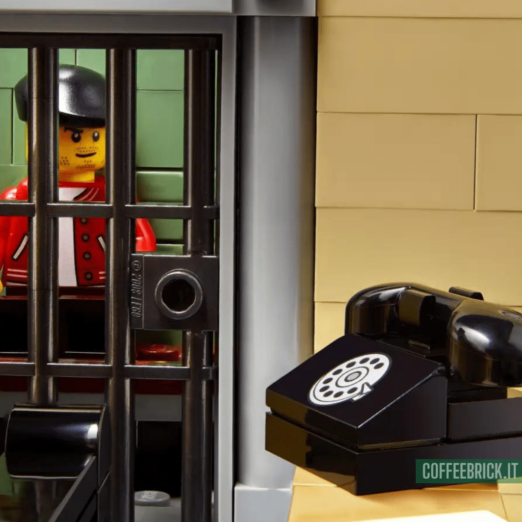 Explorez le Mystérieux Monde de Le Commissariat de police 10278 LEGO® : un Chef-d'œuvre d'Intrigues et de Construction Créative - CoffeeBrick.it