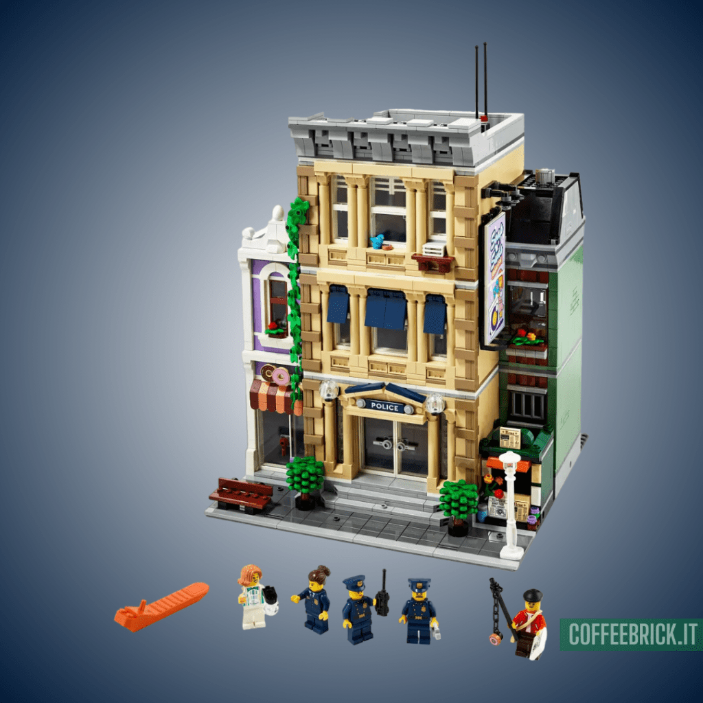 Explorez le Mystérieux Monde de Le Commissariat de police 10278 LEGO® : un Chef-d'œuvre d'Intrigues et de Construction Créative - CoffeeBrick.it