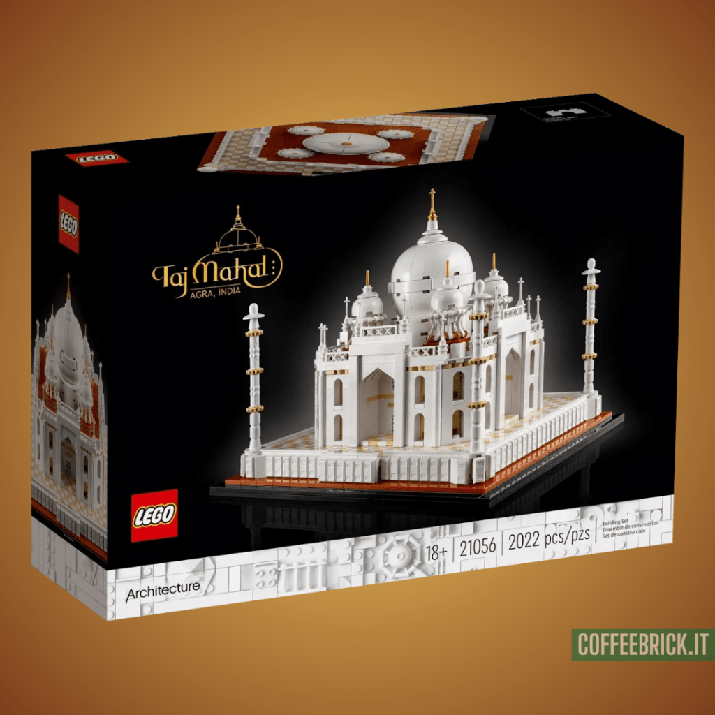 Taj Mahal in LEGO: The LEGO® Taj Mahal Set 21056 with 2022 Pieces - A Masterpiece to Build and Display - CoffeeBrick.it