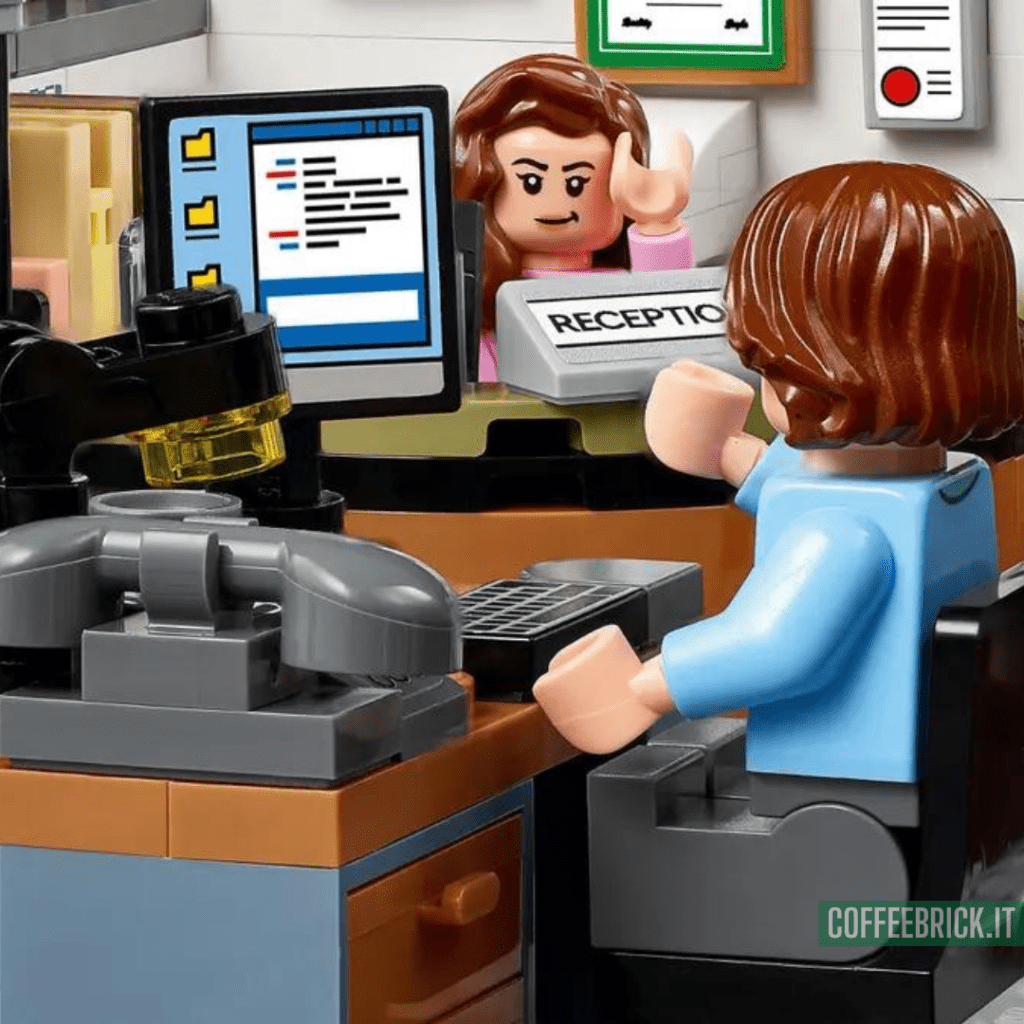Recréez votre bureau super détaillé préféré inspiré de la série télévisée : The Office 21336 LEGO® - CoffeeBrick.it