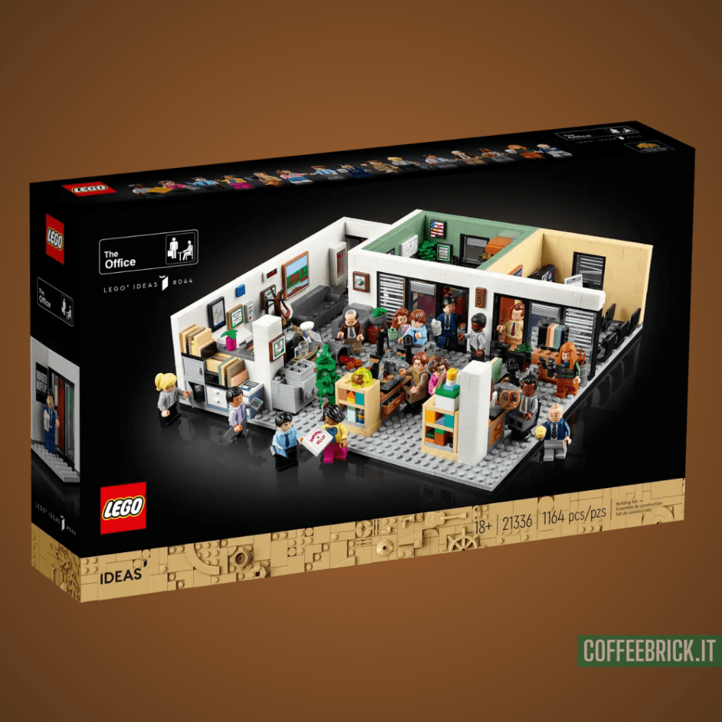 Ricrea il tuo ufficio super dettagliato preferito e ispirato al programma televisivo: The Office 21336 LEGO® - CoffeeBrick.it