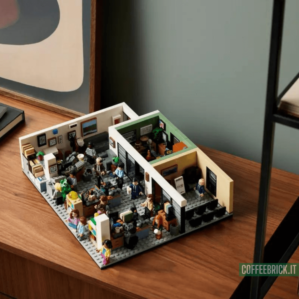 Recrea tu oficina súper detallada favorita inspirada en la serie de televisión: The Office 21336 LEGO® - CoffeeBrick.it