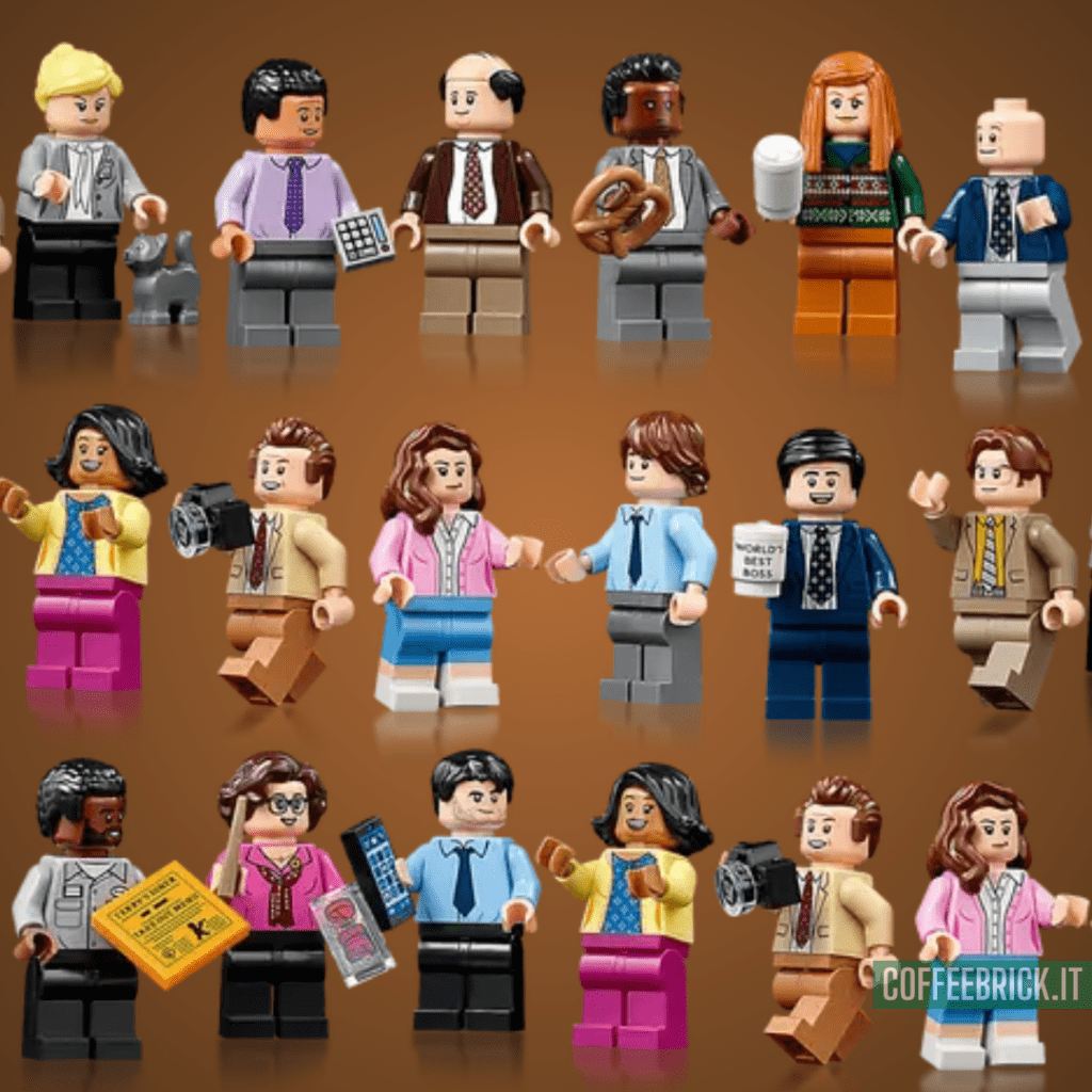 Create your favorite, highly detailed office inspired by the TV show: The Office 21336 LEGO® - CoffeeBrick.it