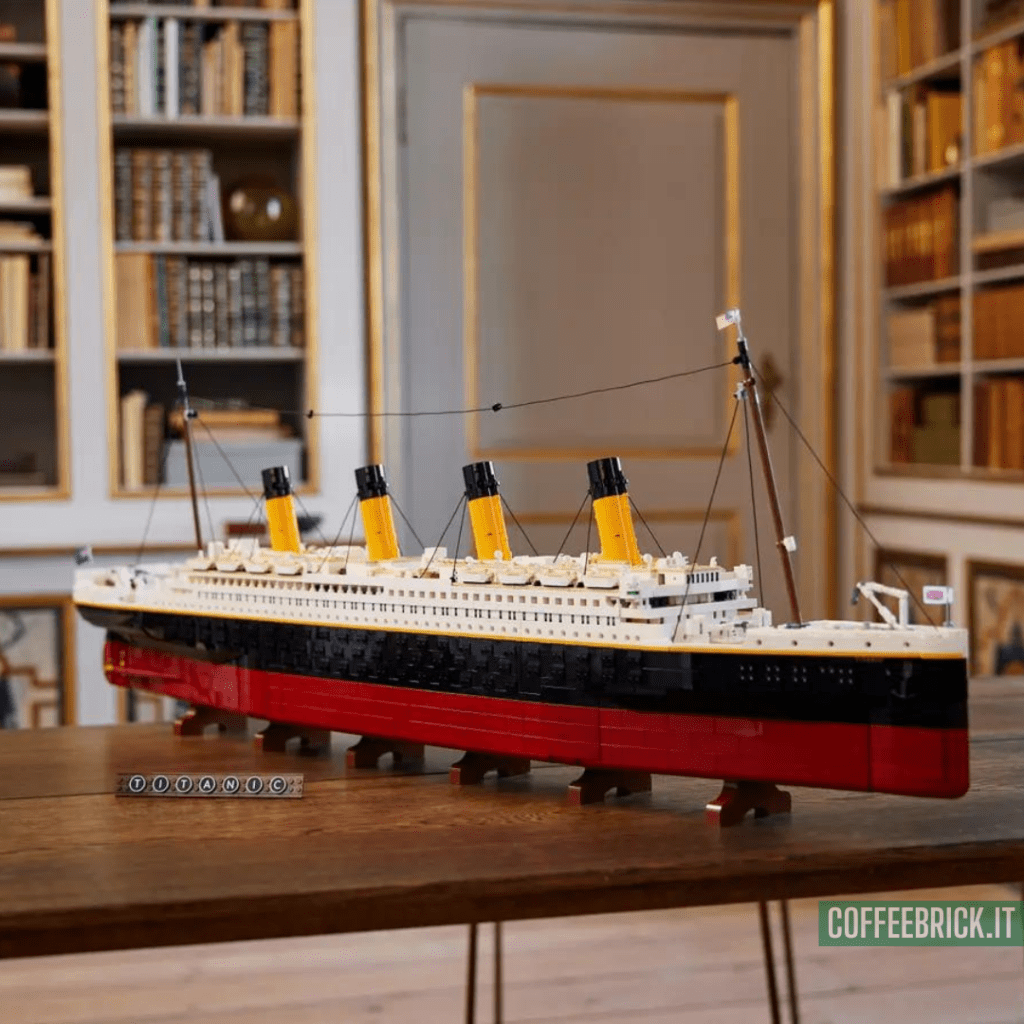 Entdecken Sie die Tiefen des Ozeans mit der Titanic 10294 LEGO®: Ein Meisterwerk aus 9090 Teilen! - CoffeeBrick.it