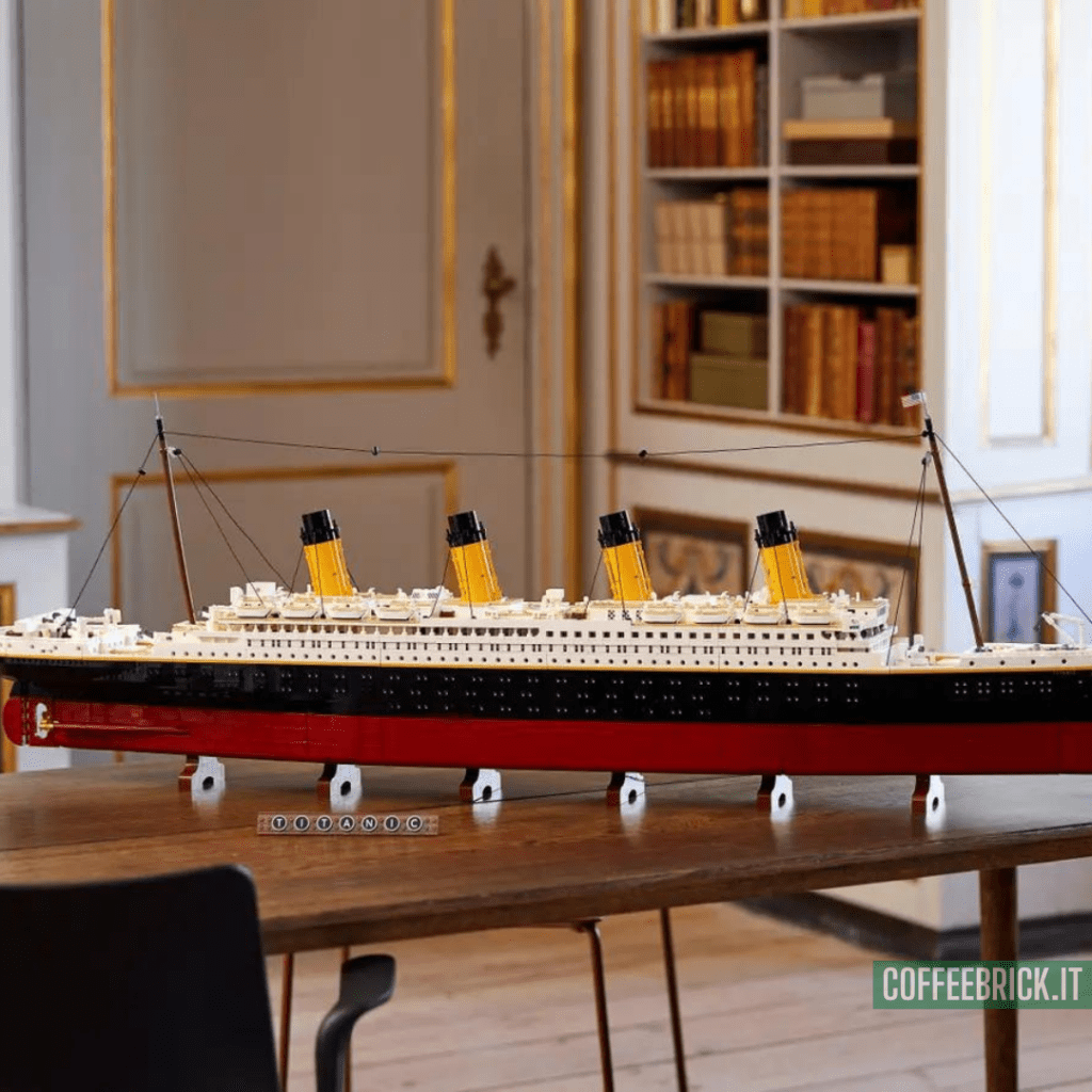 Entdecken Sie die Tiefen des Ozeans mit der Titanic 10294 LEGO®: Ein Meisterwerk aus 9090 Teilen! - CoffeeBrick.it
