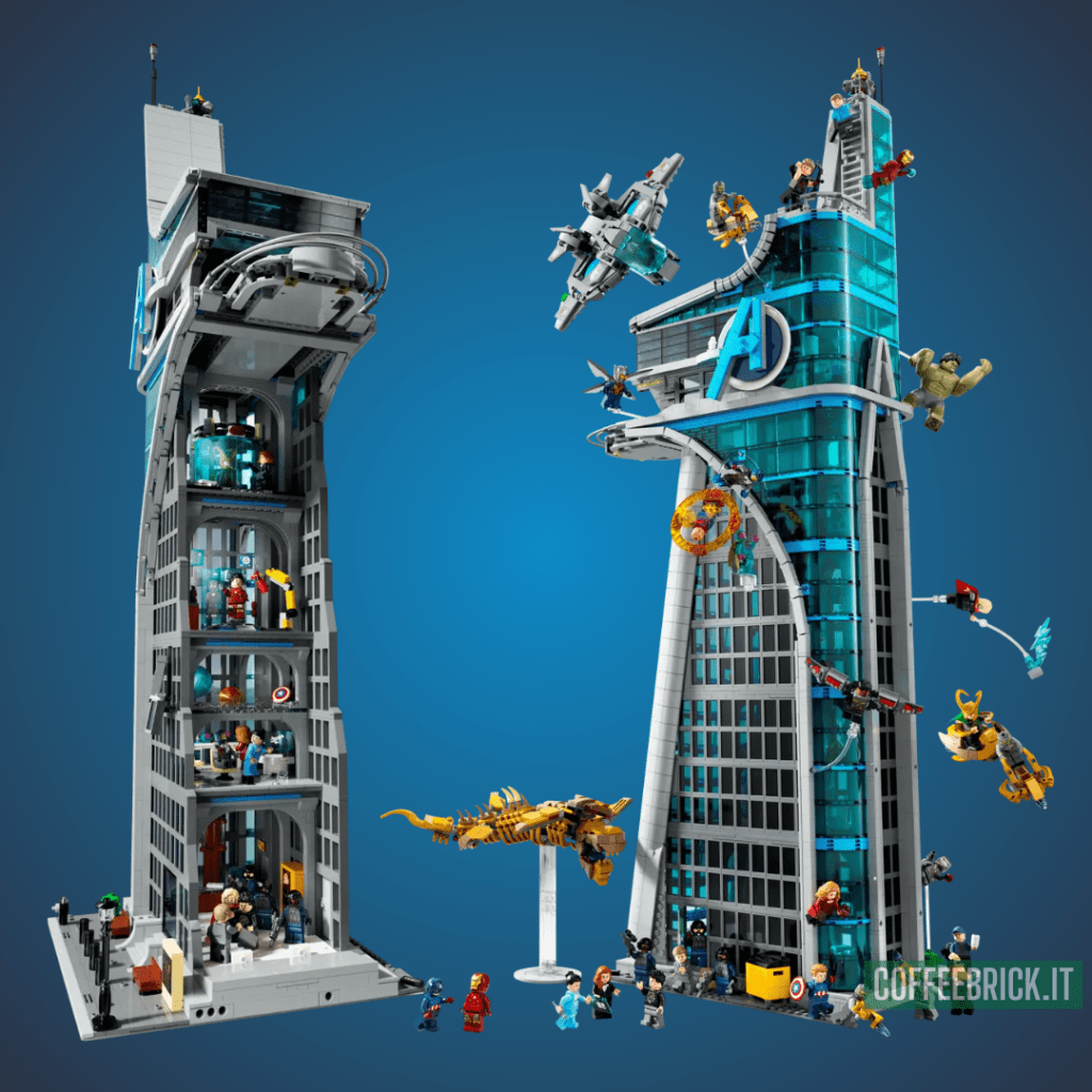 Avengers Tower 76269 LEGO®: Ein episch monumentales Denkmal für die Geschichte der Rächer! - CoffeeBrick.it