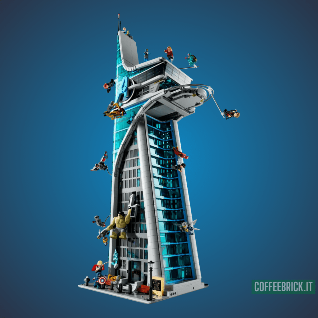 Tour des Avengers 76269 LEGO® : un monument épique fantastique racontant l'histoire des Vengeurs ! - CoffeeBrick.it