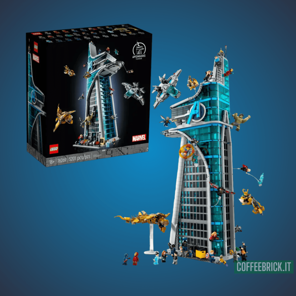 Torre de los Vengadores 76269 LEGO®: ¡Un Monumento Épico Fantástico a la Historia de los Vengadores! - CoffeeBrick.it
