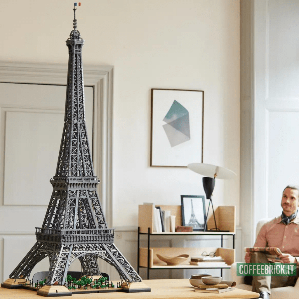 Torre Eiffel 10307 LEGO®: Un Desafío Monumental Fantástico para Aficionados a los Viajes y la Historia - CoffeeBrick.it