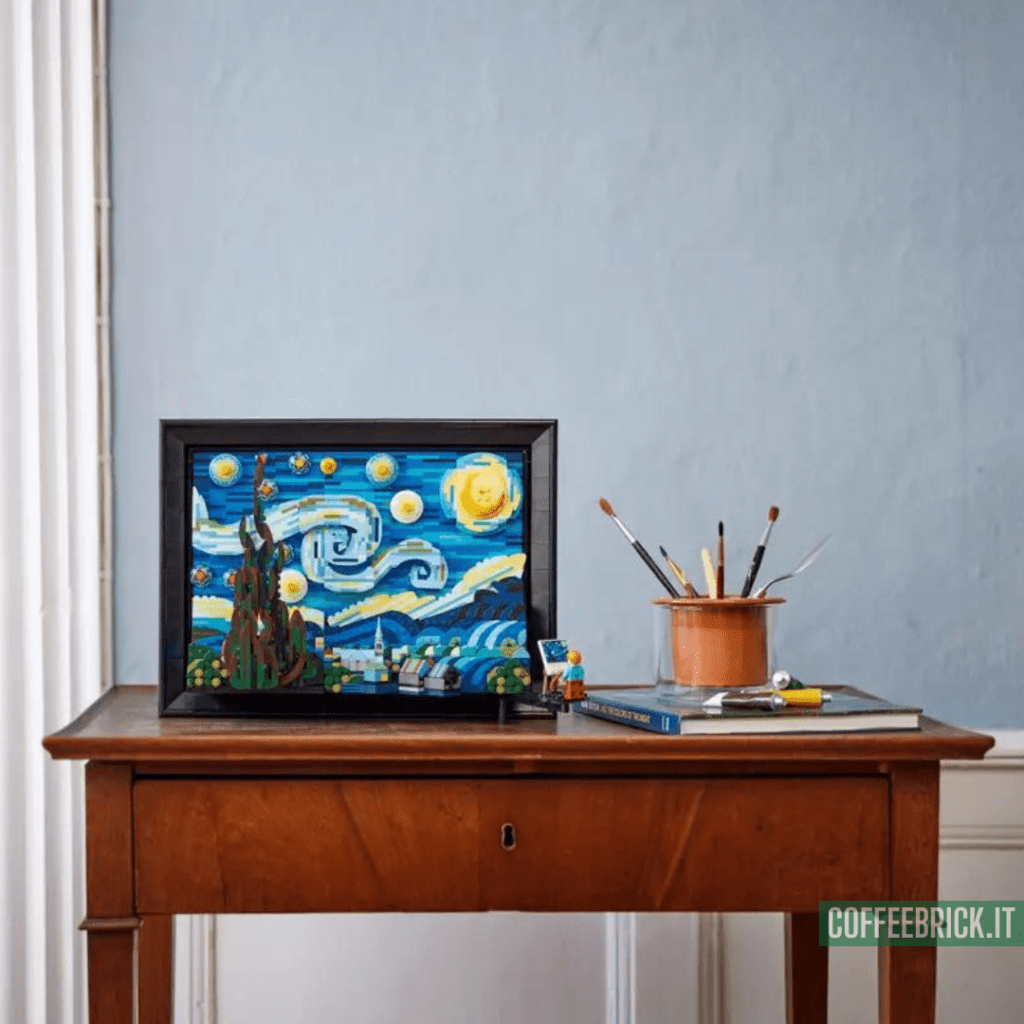 Erwecken Sie die Pracht von Vincent van Gogh mit dem LEGO Vincent van Gogh – Sternennacht 21333 LEGO®-Set - CoffeeBrick.it